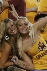 Arizona State Hotties Sun Devils College Girl