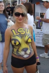 Naked LSU College Girl