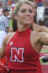 Sexy Nebrasksa Huskers College Girl